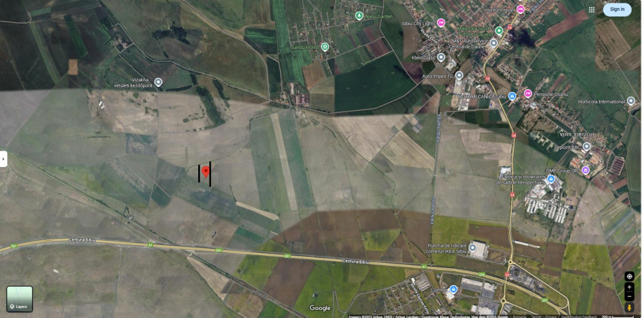 COMISION 0! Teren extravilan 11500 mp de vanzare la iesirea spre Șura Mare